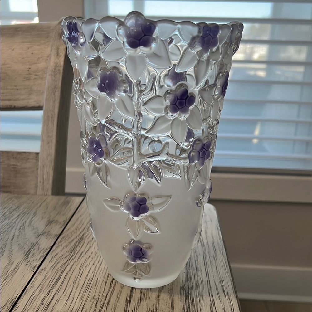 Mikasa Lavender Fields vase